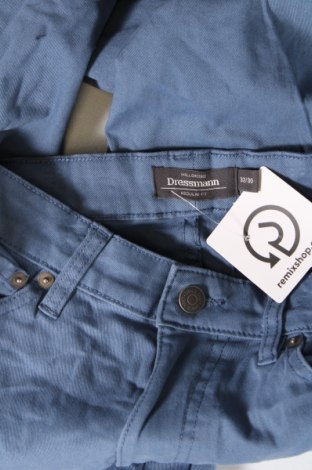 Ανδρικό παντελόνι Dressmann, Μέγεθος M, Χρώμα Μπλέ, Τιμή 10,14 €