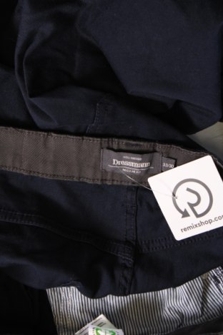 Pantaloni de bărbați Dressmann, Mărime M, Culoare Albastru, Preț 53,95 Lei