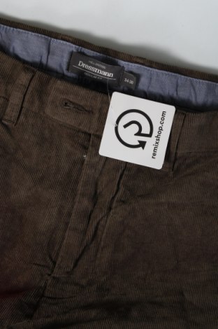 Мъжки панталон Dressmann, Размер L, Цвят Зелен, Цена 16,40 лв.