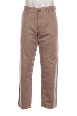 Ανδρικό παντελόνι Dressmann, Μέγεθος L, Χρώμα  Μπέζ, Τιμή 8,88 €