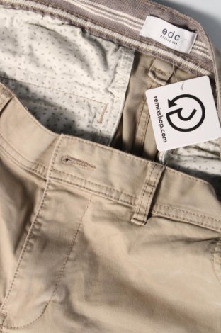 Мъжки панталон Edc By Esprit, Размер L, Цвят Бежов, Цена 26,69 лв.