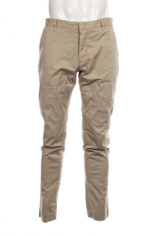 Pantaloni de bărbați Emporio Armani, Mărime L, Culoare Bej, Preț 562,50 Lei