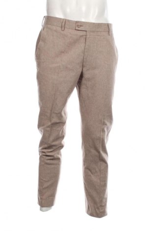 Ανδρικό παντελόνι F&F, Μέγεθος L, Χρώμα  Μπέζ, Τιμή 14,83 €
