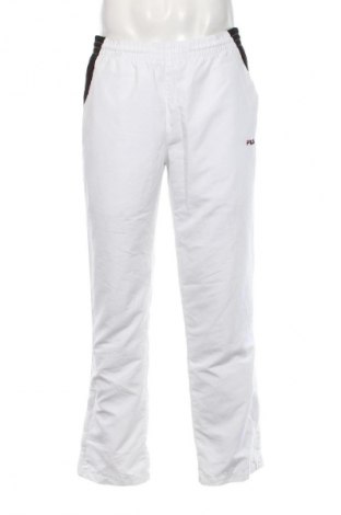 Ανδρικό αθλητικό παντελόνι FILA, Μέγεθος L, Χρώμα Λευκό, Τιμή 25,36 €