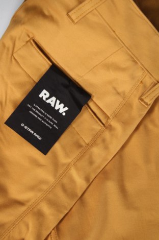 Мъжки панталон G-Star Raw, Размер S, Цвят Жълт, Цена 76,00 лв.