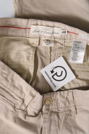 Pantaloni de bărbați H&M, Mărime M, Culoare Bej, Preț 38,16 Lei