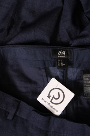Pánske nohavice  H&M, Veľkosť L, Farba Modrá, Cena  5,75 €