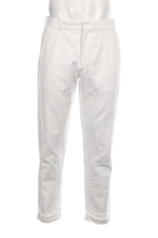 Męskie spodnie Harmony, Rozmiar L, Kolor Biały, Cena 122,61 zł