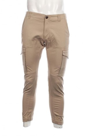 Мъжки панталон Jack & Jones, Размер L, Цвят Бежов, Цена 99,00 лв.