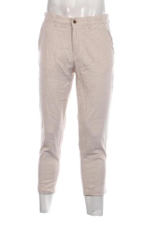 Ανδρικό παντελόνι Jack & Jones, Μέγεθος M, Χρώμα  Μπέζ, Τιμή 11,41 €