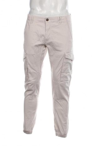 Мъжки панталон Jack & Jones, Размер L, Цвят Бежов, Цена 41,00 лв.