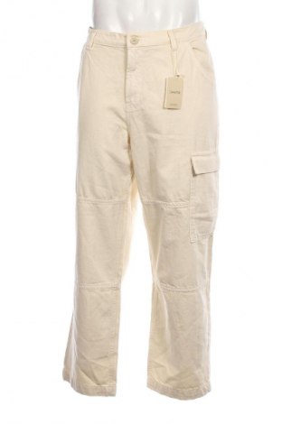 Мъжки панталон Mango, Размер L, Цвят Екрю, Цена 41,85 лв.
