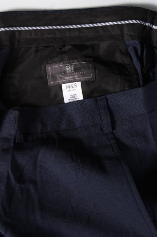 Ανδρικό παντελόνι Marks & Spencer, Μέγεθος L, Χρώμα Μπλέ, Τιμή 5,68 €