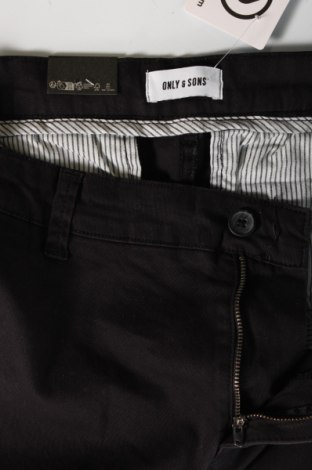 Pánské kalhoty  Only & Sons, Velikost L, Barva Černá, Cena  380,00 Kč