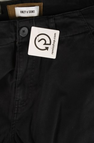 Pantaloni de bărbați Only & Sons, Mărime S, Culoare Negru, Preț 151,32 Lei