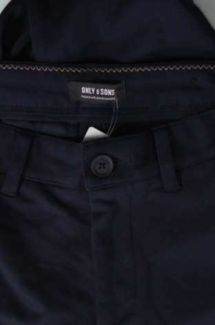 Pantaloni de bărbați Only & Sons, Mărime XS, Culoare Albastru, Preț 47,70 Lei
