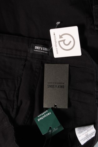 Ανδρικό παντελόνι Only & Sons, Μέγεθος L, Χρώμα Μαύρο, Τιμή 14,70 €