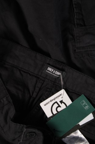 Pantaloni de bărbați Only & Sons, Mărime M, Culoare Negru, Preț 93,82 Lei
