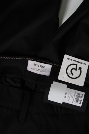 Pantaloni de bărbați Only & Sons, Mărime M, Culoare Negru, Preț 76,99 Lei