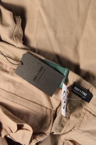 Herrenhose Only & Sons, Größe XXL, Farbe Beige, Preis € 9,79