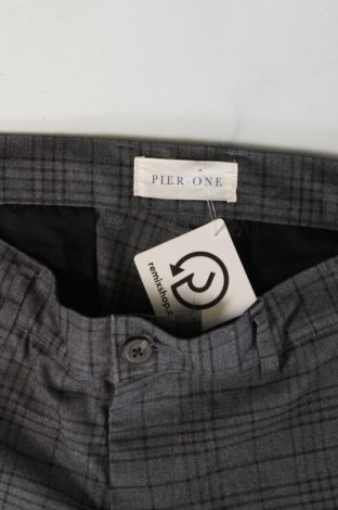 Ανδρικό παντελόνι Pier One, Μέγεθος S, Χρώμα Γκρί, Τιμή 8,25 €