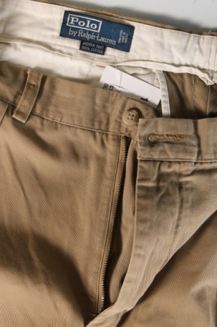 Męskie spodnie Polo By Ralph Lauren, Rozmiar L, Kolor Brązowy, Cena 447,80 zł