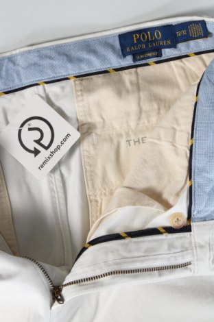 Męskie spodnie Polo By Ralph Lauren, Rozmiar M, Kolor Biały, Cena 492,57 zł