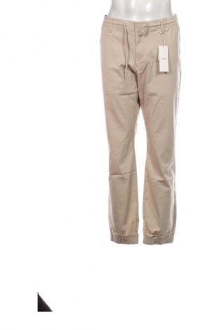 Мъжки панталон S.Oliver, Размер XL, Цвят Бежов, Цена 51,15 лв.