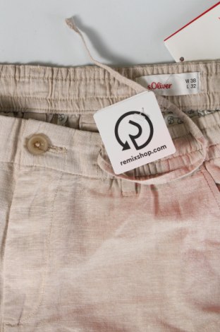 Pantaloni de bărbați S.Oliver, Mărime XL, Culoare Bej, Preț 122,79 Lei