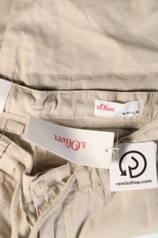 Herrenhose S.Oliver, Größe M, Farbe Beige, Preis € 14,99