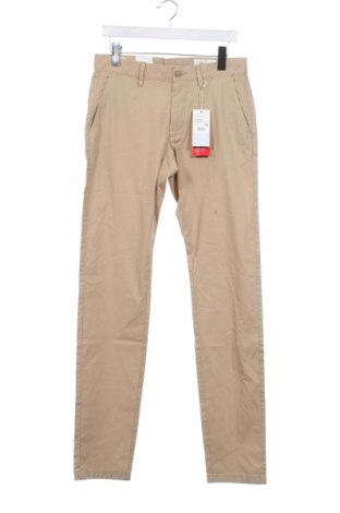Мъжки панталон S.Oliver, Размер XS, Цвят Бежов, Цена 93,00 лв.
