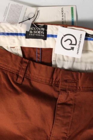 Ανδρικό παντελόνι Scotch & Soda, Μέγεθος M, Χρώμα Καφέ, Τιμή 57,83 €