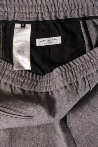 Pantaloni de bărbați Selected Homme, Mărime M, Culoare Gri, Preț 122,45 Lei