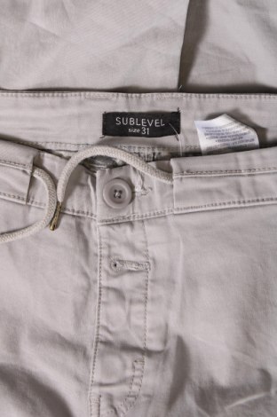 Pantaloni de bărbați Sublevel, Mărime M, Culoare Gri, Preț 33,39 Lei