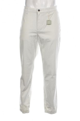 Pantaloni de bărbați Tom Tailor, Mărime L, Culoare Alb, Preț 152,96 Lei