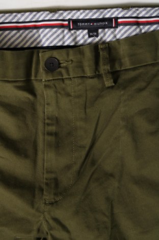 Pantaloni de bărbați Tommy Hilfiger, Mărime L, Culoare Verde, Preț 204,99 Lei