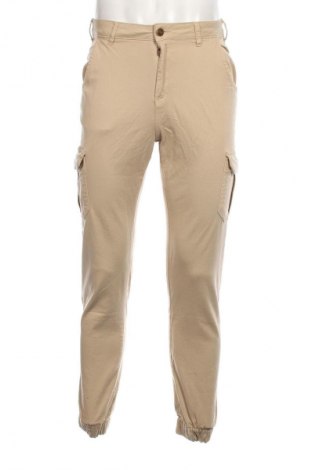 Pantaloni de bărbați Urban Classics, Mărime S, Culoare Bej, Preț 126,65 Lei