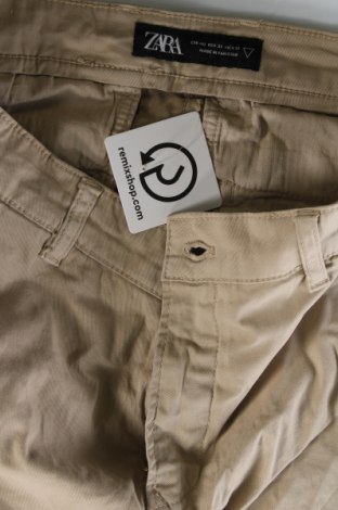 Pánske nohavice  Zara, Veľkosť M, Farba Béžová, Cena  6,12 €