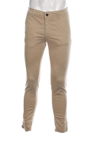 Мъжки панталон Zara, Размер M, Цвят Бежов, Цена 10,80 лв.