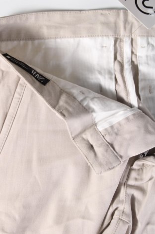 Мъжки панталон Zara, Размер M, Цвят Бежов, Цена 9,18 лв.