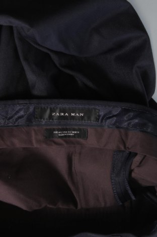 Pantaloni de bărbați Zara Man, Mărime M, Culoare Albastru, Preț 35,53 Lei