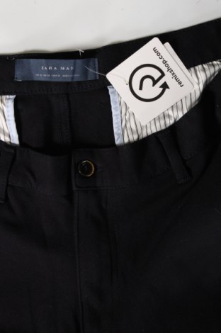 Pantaloni de bărbați Zara Man, Mărime S, Culoare Albastru, Preț 35,53 Lei