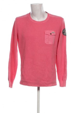 Мъжки пуловер, Размер M, Цвят Розов, Цена 17,40 лв.