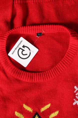 Мъжки пуловер, Размер L, Цвят Червен, Цена 17,98 лв.