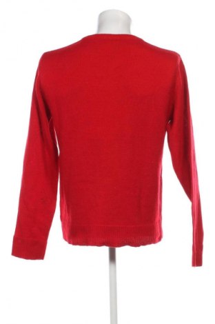 Ανδρικό πουλόβερ, Μέγεθος L, Χρώμα Κόκκινο, Τιμή 11,66 €