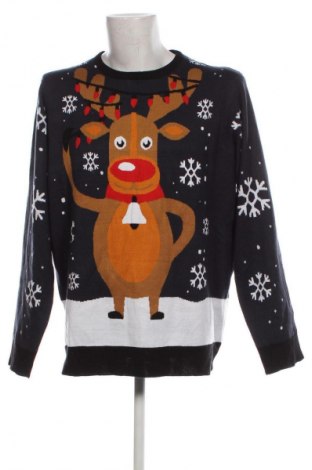 Ανδρικό πουλόβερ, Μέγεθος 3XL, Χρώμα Μπλέ, Τιμή 12,56 €