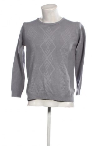 Ανδρικό πουλόβερ, Μέγεθος M, Χρώμα Γκρί, Τιμή 10,76 €