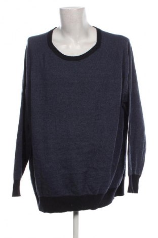 Ανδρικό πουλόβερ, Μέγεθος 4XL, Χρώμα Μπλέ, Τιμή 13,46 €