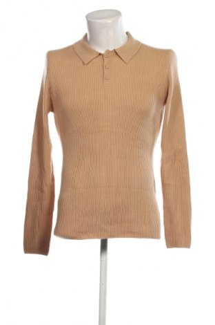 Ανδρικό πουλόβερ ASOS, Μέγεθος L, Χρώμα  Μπέζ, Τιμή 13,67 €