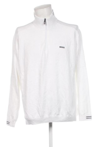 Мъжки пуловер BOSS, Размер 3XL, Цвят Бял, Цена 89,05 лв.